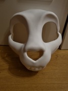 Furry fursuit mask mase cosplay maska baza fursona therian kemoni kirurumu