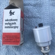 Wkrętkowy wyłącznik instalacyjny 25A automatyczny polski oryginalny