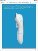 Termometr na podczerwień medyczny