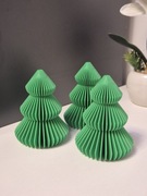 Zestaw 3 choinek ozdobnych 