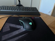 Myszka Gamingowa Genesis RGB + Podkładka Savio | Zestaw dla gracza