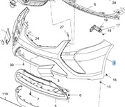 Zderzak przód Opel Ampera Nowy 