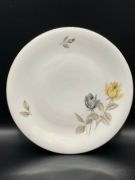 Talerz Seltmann Weiden Bavaria 19,5 cm z motywem róż