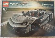 LEGO 42173 Technic Szary hipersamochód Koenigsegg Jesko Absolut