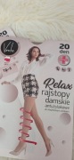 Vento Relax - rajstopy antyżylakowe 20 DEN,TG-3, beż-2 sztuki, NOWE