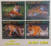 Znaczki fauna:864: zwierzęta, ssaki- Malediwy 2019r 