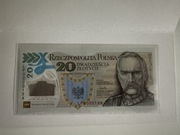 Niski nr: LP0000194  Banknot 20 zł LEGIONY 