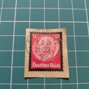 Stary niemiecki znaczek Deutsche reich