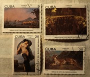 Obras de Arte del Museo Nacional. Kuba 1982 r