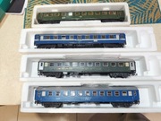 Zestaw 4 wagonów osobowych Schicht skala H0