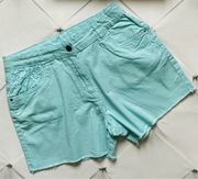 Spodnie miętowe szorty Idexe