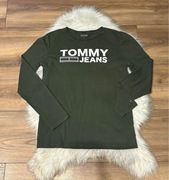 Zielona bluzka longsleve Tommy Hilfiger S