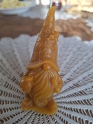 Miodowy skrzat świeczki z wosku pszczeleg