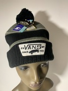 Czapka Zimowa Vans Full Patch Starter Bobble Beanie Kolor Czarno-szary