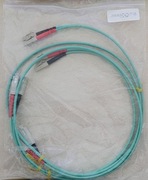 PATCHCORD ŚWIATŁOWÓD SC/LC DUPLEX OM3 50/125 1m