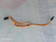 Kabel SATA do dysku HDD SSD 50cm pomarańczowy sprawny