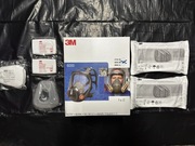 Maska przeciwpyłowa pełnotwarzowa 3M 6800+duży zestaw filtrów 