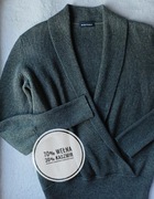 Sweter Repeat wełna + kaszmir 