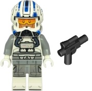 Lego Star Wars sw1401 figurka Clone Trooper Pilot Captain Jag + broń NOWA