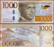 Szwecja // Sweden, 1000 Kronor, ND (2015), P-74 UNC