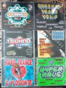 Płyty z lat 95-00 techno-trance -dance 