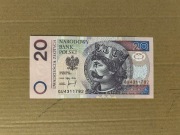20 zł 1994 stan 1 seria GU