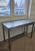 Stół ze stali nierdzewnej kwasówka 60x120cm gastronomiczny