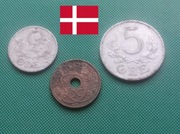 DANIA Starsza - Zestaw 3 monet każda inna M22