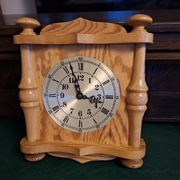 Zegarek drewniany nie sprawny 