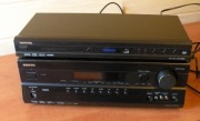 Zestaw kino domowe Amplituner Odtwarzacz DVD ONKYO z pilotem