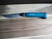 Opinel no.8 colorama , colour , niebieski.