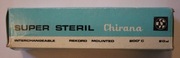 Chirana - SUPER STERIL -  CZECHOSŁOWACJA  - STRZYKAWKA + 2 IGŁY - NOWA