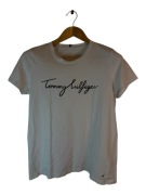 Koszulka damska Tommy Hilfiger z logiem Biała l