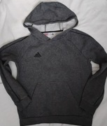 Bluza adidas/szara/152/146/bluza z kapturem