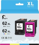 Tusze Penguin 62XL do drukarek HP Officejet 5740 200 250 258 Envy