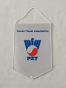 proporczyk POLSKI ZWIĄZEK TENISOWY __ POLISH TENNIS ASSOCIATION