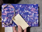 Torba prezentowa handmade wosk