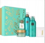 RITUALS THE RITUAL OF KARMA ZESTAW pianka 200ml, mus 150ml, peeling, swieca