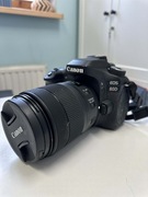 Aparat Canon EOS 80D + obiektyw 18-135 mm IS + futerał gratis 3200zl