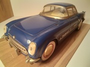 Samochód blaszany, auto Chevrolet Corvette, PRL.