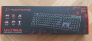 KLAWIATURA MECHANICZNA GAMINGOWA PODŚWIETLENIE LEDRGB PANTHERISE 104 ULTIMA