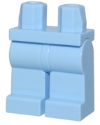 LEGO Nogi / Spodnie 970c00 Bright Light Blue
