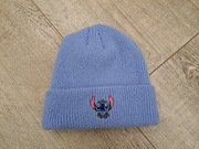 Czapka zimowa, niebieska - Stitch - wiek 6-9 lat