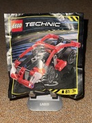 LEGO Technic Samochód – Polybag 81 elementów, NOWY! Bez magazynu