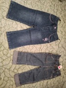 Spodnie jeansowe rozm 86