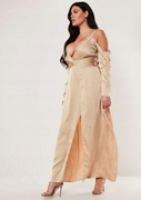 MISSGUIDED Sukienka satynowa rozmiar S