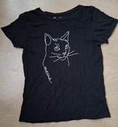 Koszulka dziewczęcą XS Sinsay