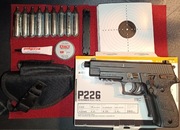 Pistolet watrówka CO2 SIG Sauer P226 blowback zestaw