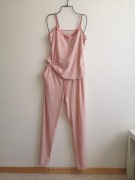 M-L elastyczna piżamka komplet 