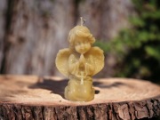 Świeca z wosku pszczelego anioł 